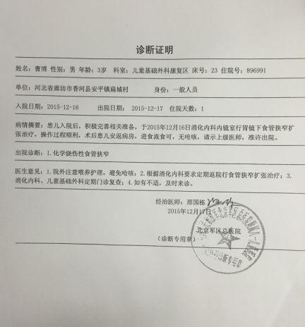 ���ڱ���������ҽԺ�չ�С�ܲ�����������ҽԺ�������˺���ĳ�������������2016�괺�ڣ�һ���˺ͼ��������ڲ�����ȹ����ڣ�С�ܲ������ųԶ���������Ҳ�ɣ�������ֻ�ܶ��ź���Ĩ���ᡣ