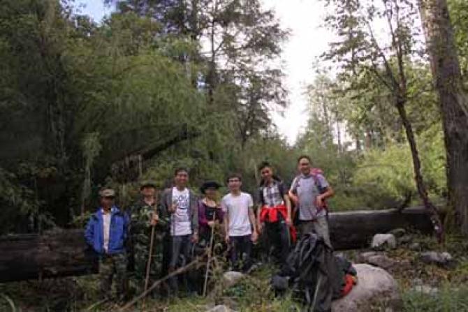 ������Ҫ��ʲô���Ե��˿��ı���������Ҫ����������֣������ݼ��������һƬԭʼɭ�֣��Լ�ɭ���е���ϡҰ����ֲ�ͬʱ��ͨ�������������������ҵ�ṹ�����ٷ�ľ����̿����Ϊ���ŶԵ��˿�����в��ҲΪ����ƶ�������ҵ��ɳ��������ơ�