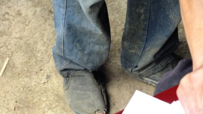 ���ӵ��ֹ���Ь�Ѿ��õ��ڲ�ס��ֺ�ˣ��Ҹ�������������ʱ�������ֵĺܺ��ߣ���ΪҪ�ѵ�Ь��